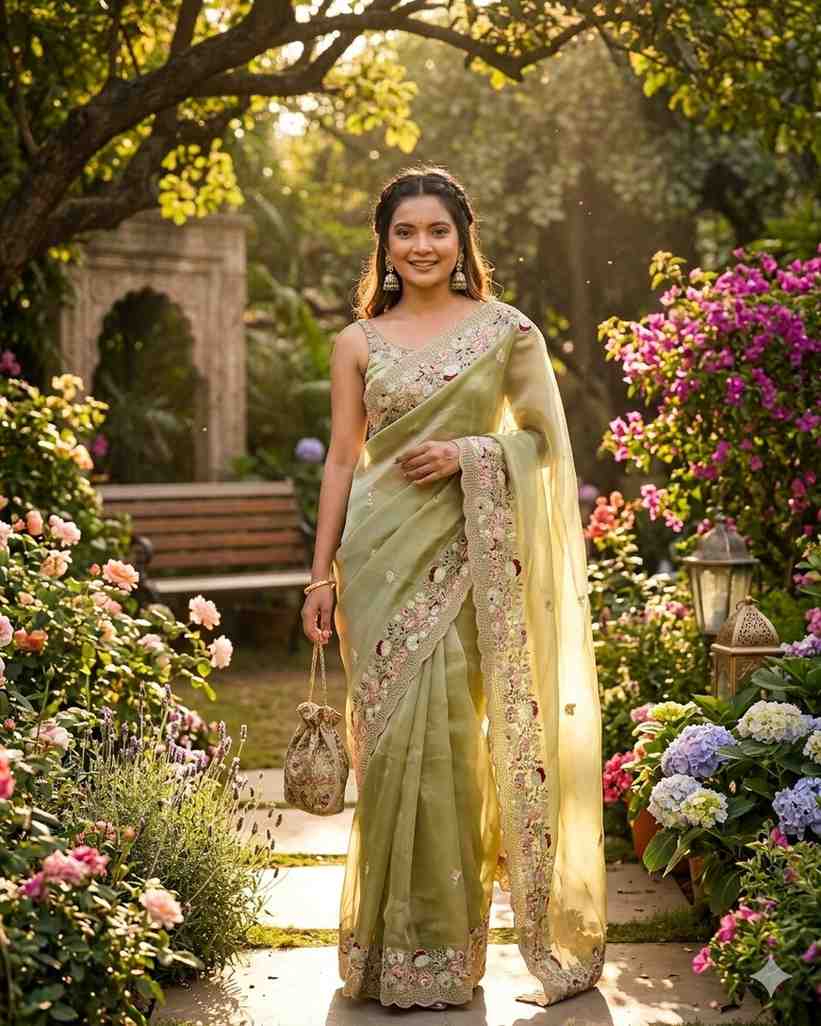 Ds 708 Jimmy Choo Sequence Worked Designer Saree Collection