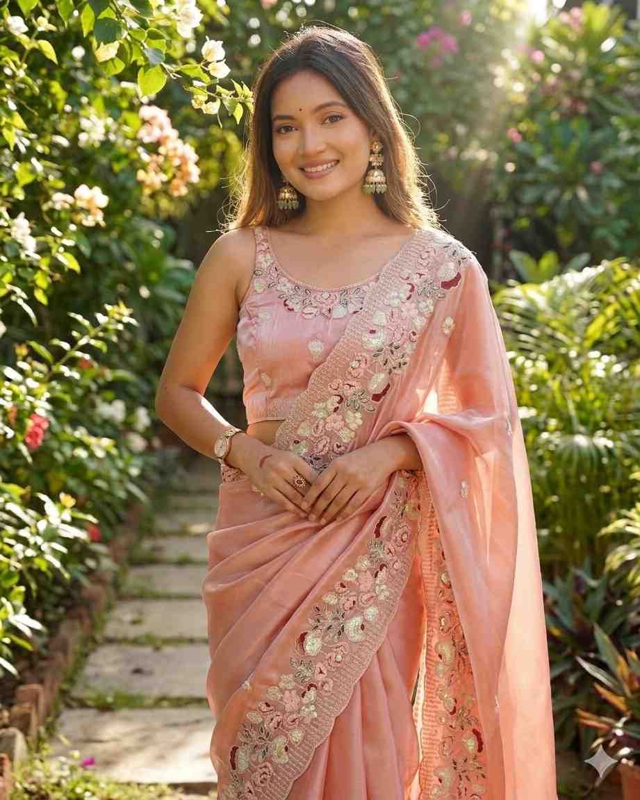 Ds 708 Jimmy Choo Sequence Worked Designer Saree Collection