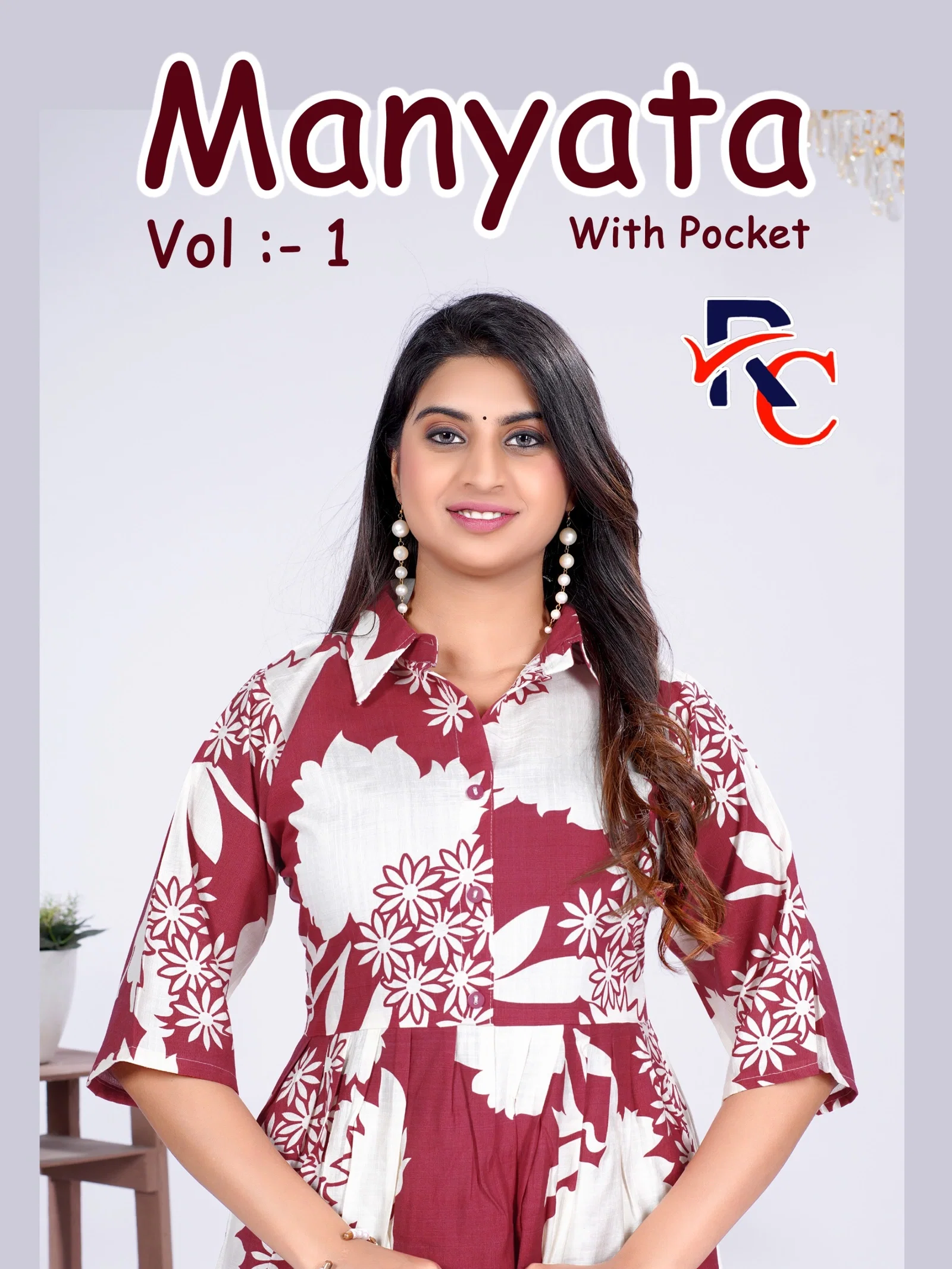 Dnp Manyata Vol 1 Vartican Top With Bottom Set