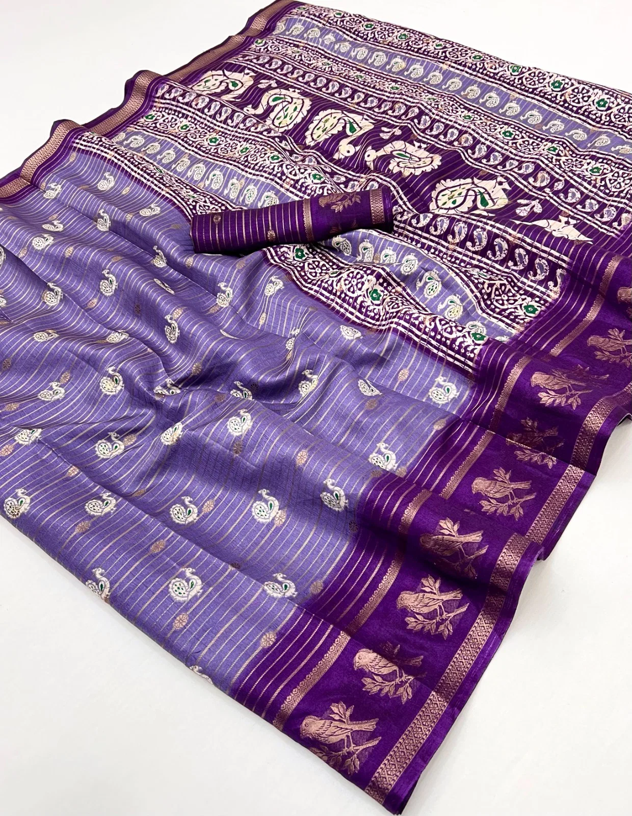 Lux Vol 33 Dola Silk Zari Weaving Saree Collection