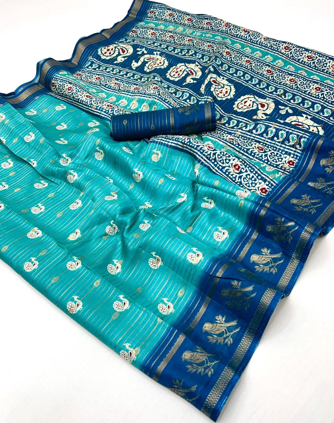 Lux Vol 33 Dola Silk Zari Weaving Saree Collection