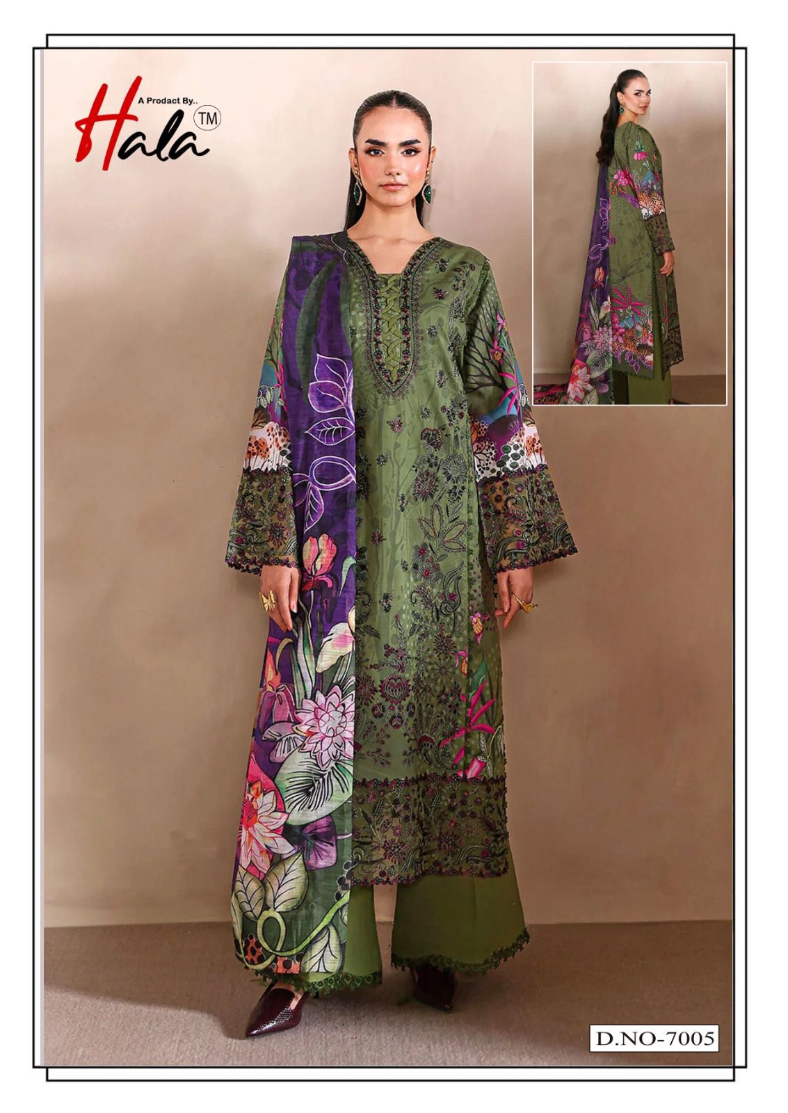 Hala Ramsha Vol 7 Cotton Printed Dress Material Collection
