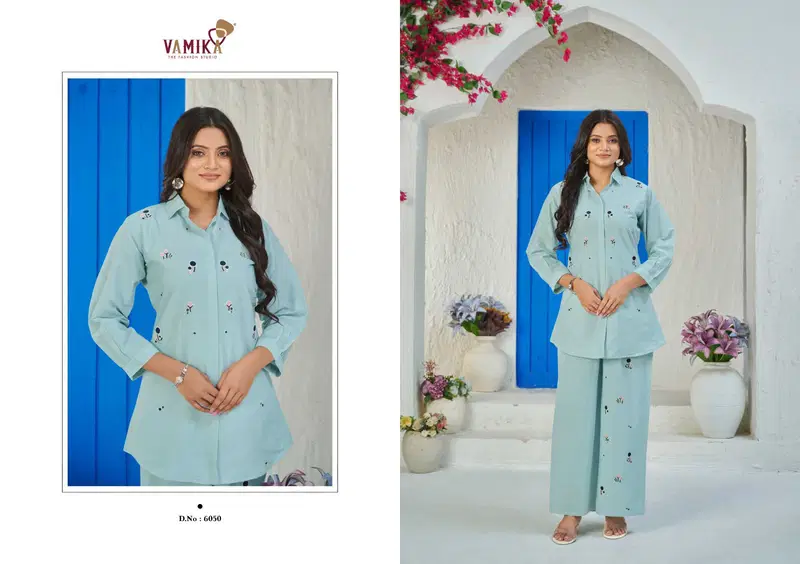 Vamika Elite Cambric Cotton Co Ord Set Collection