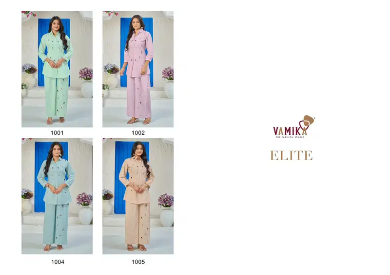 Vamika Elite Cambric Cotton Co Ord Set Collection