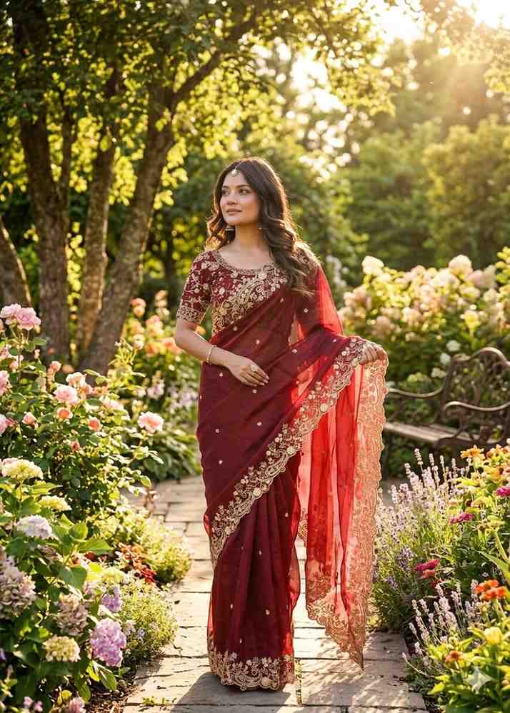 Kc 946 Space Silk Original Zari Worked Saree Collection