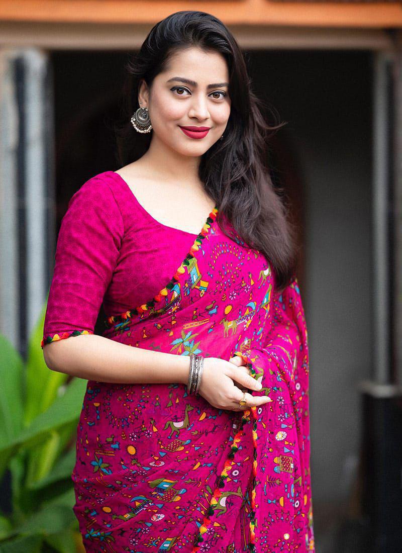 NCO 175 Soft Georgette Printed Saree