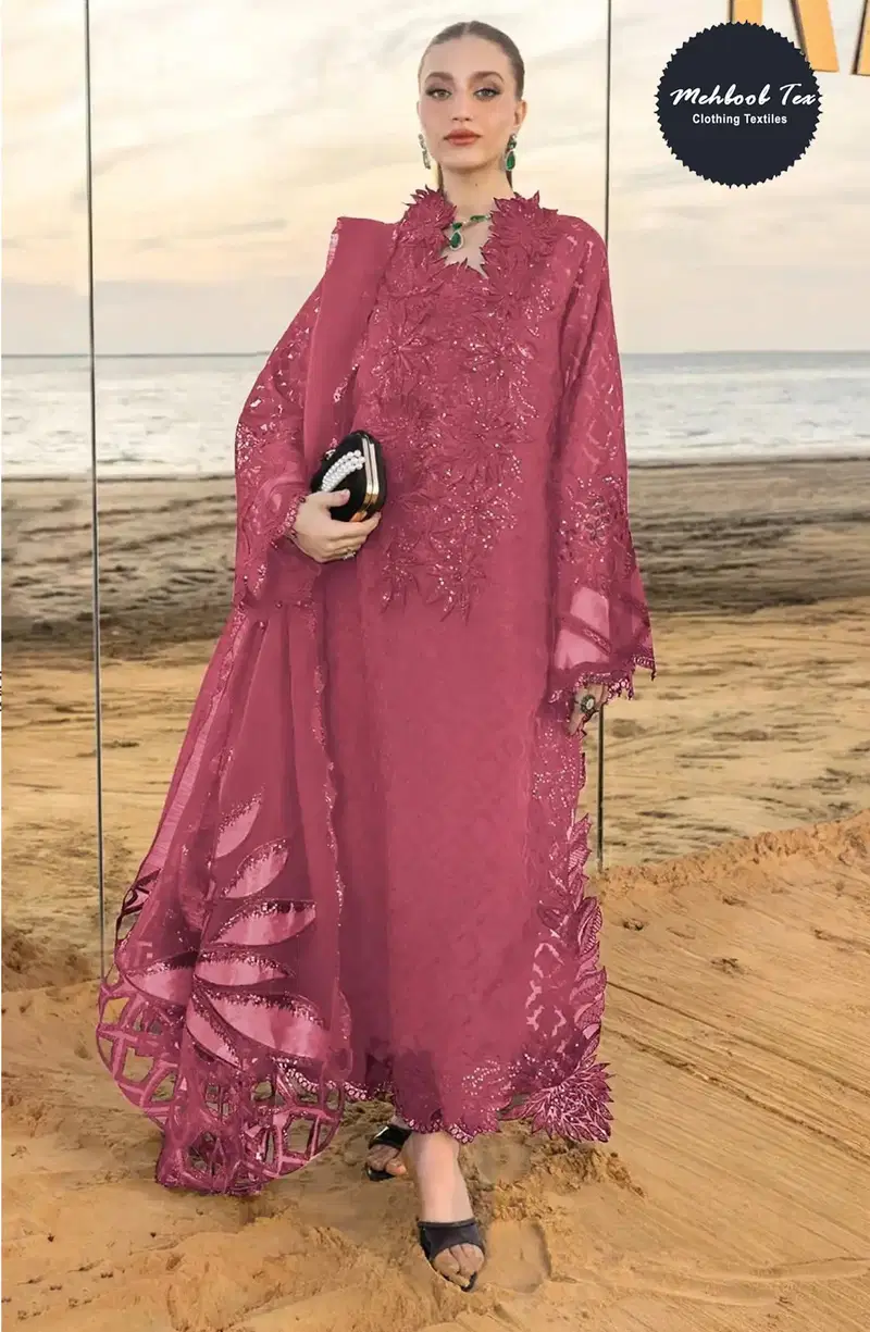 Mehboob Tex Rang Rasiya Vol 1 Cambric Cotton Embroidered Salwar Kameez
