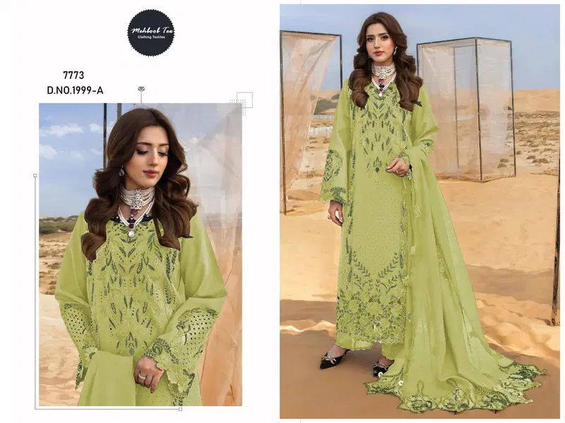 Mehboob Tex Rang Rasiya Vol 1 Cambric Cotton Embroidered Salwar Kameez
