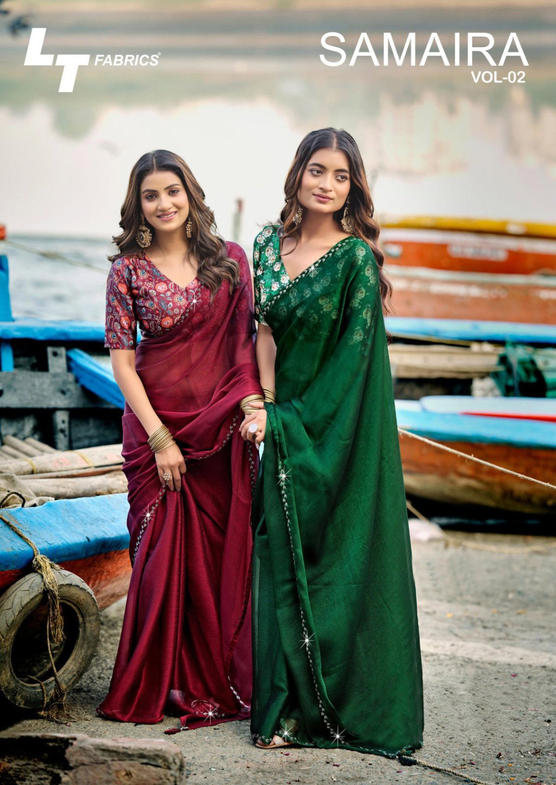 Lt Samaira Vol 2 Soft Sparkle Saree Collection