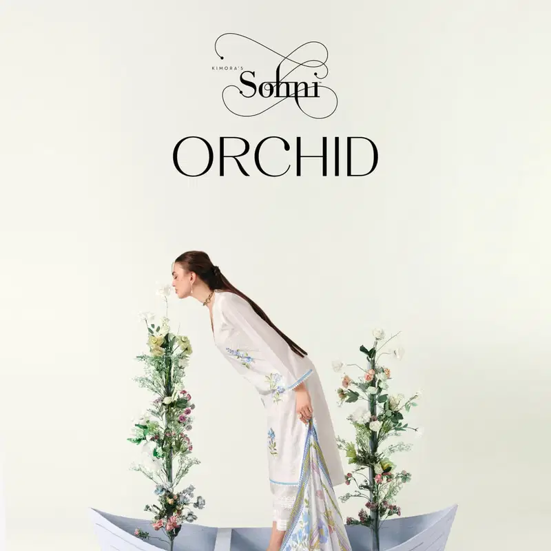 Kimora Sohni Orchid Vol 72 Lawn Cotton Digital Printed Salwar Kameez