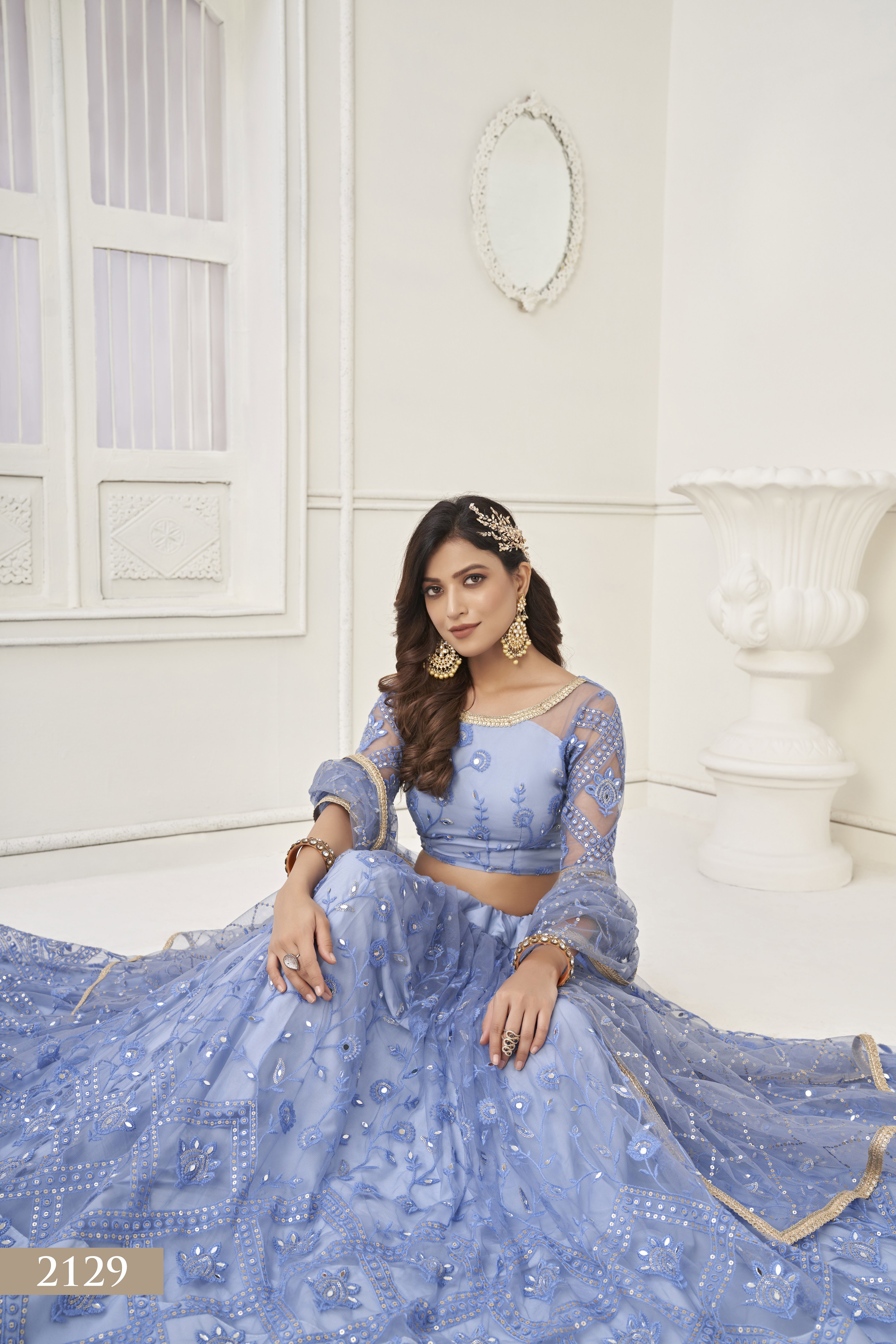 NF Kelaya Vol 6 Butterfly Net Thread Sequins And Embroidery Work Lehenga Choli