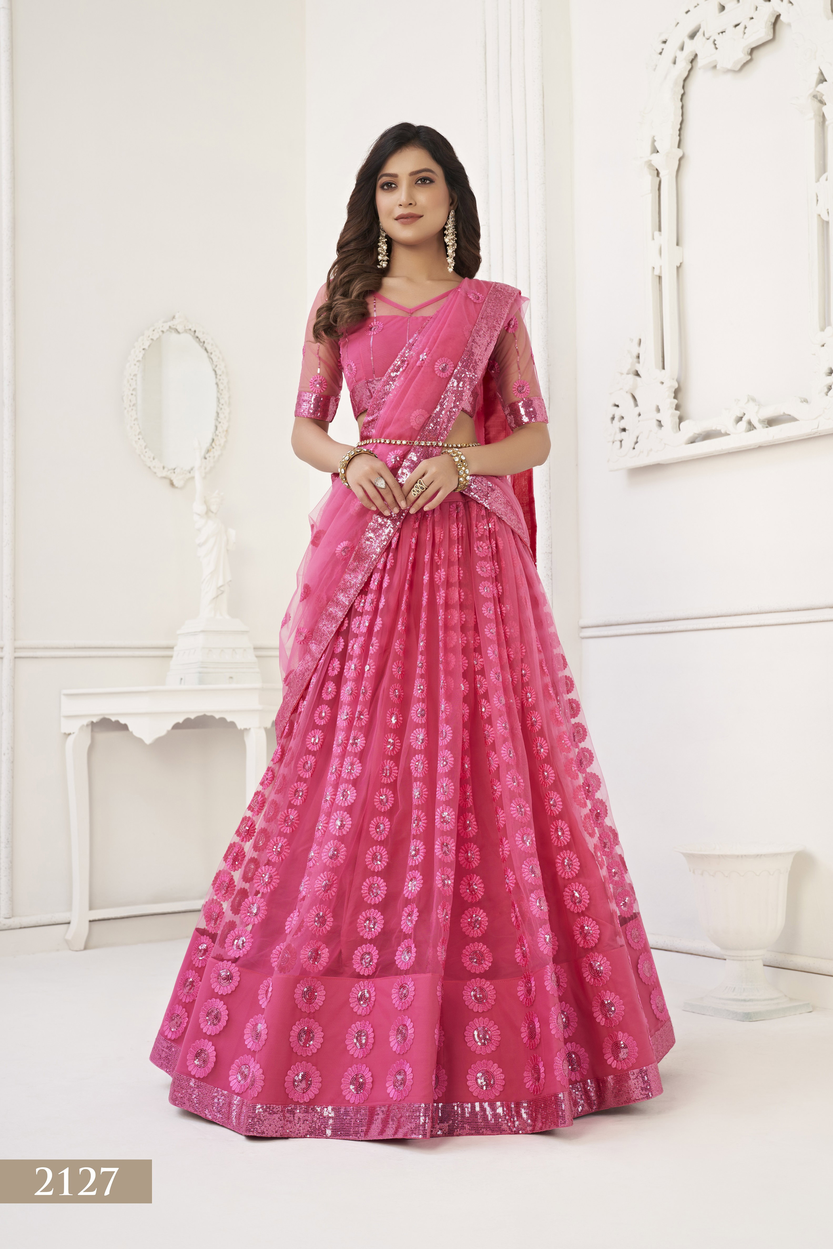 NF Kelaya Vol 6 Butterfly Net Thread Sequins And Embroidery Work Lehenga Choli