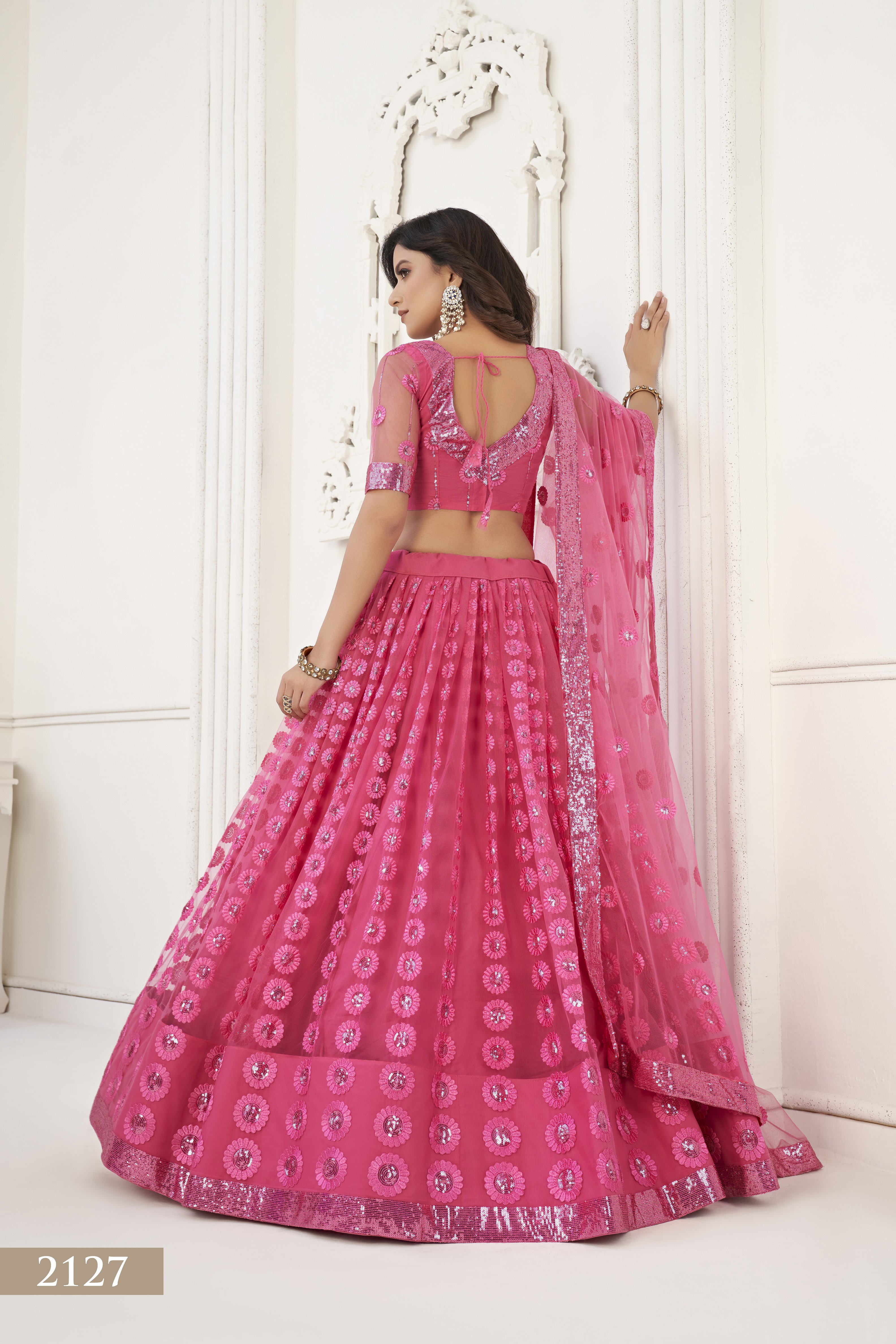 NF Kelaya Vol 6 Butterfly Net Thread Sequins And Embroidery Work Lehenga Choli