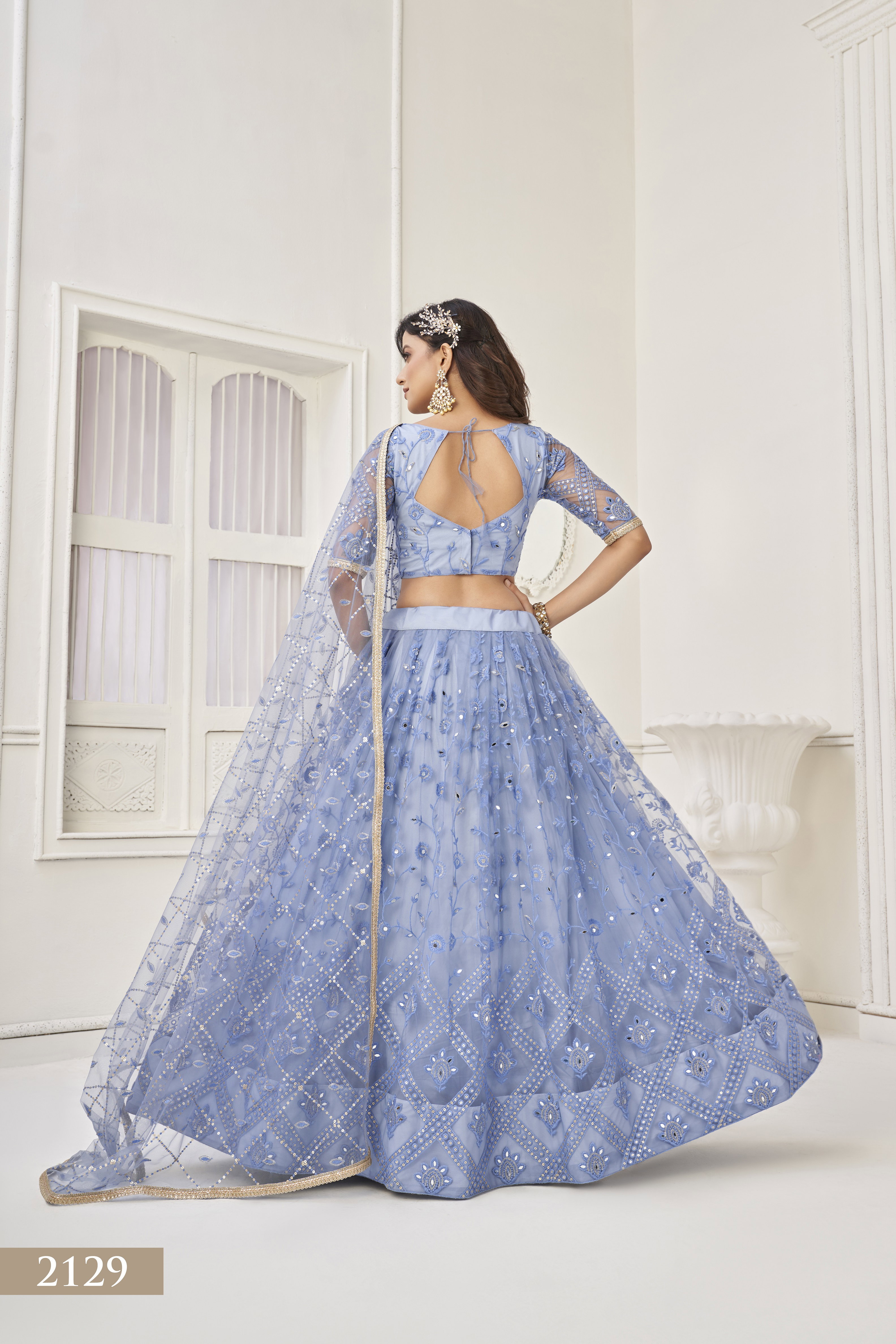 NF Kelaya Vol 6 Butterfly Net Thread Sequins And Embroidery Work Lehenga Choli