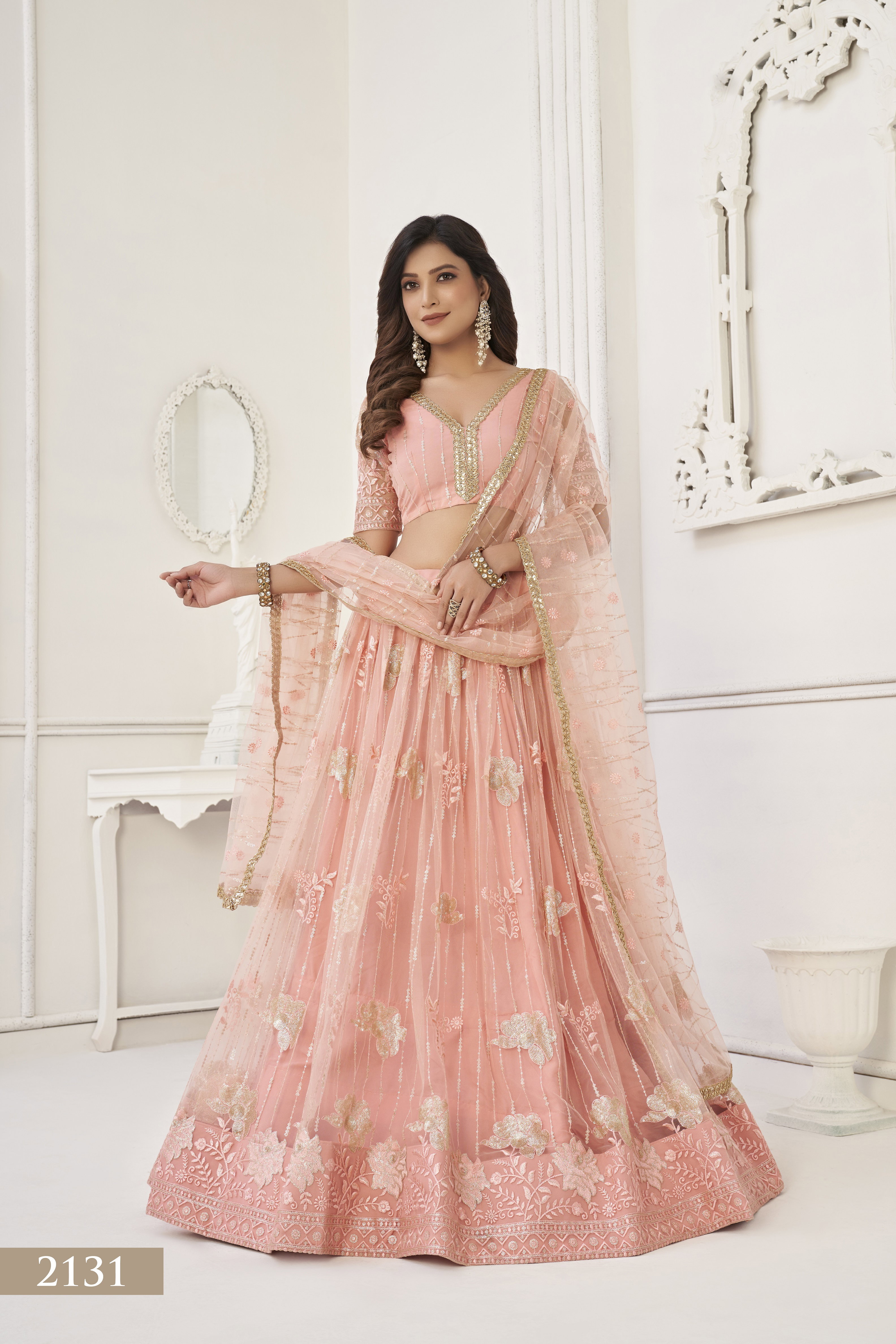 NF Kelaya Vol 6 Butterfly Net Thread Sequins And Embroidery Work Lehenga Choli