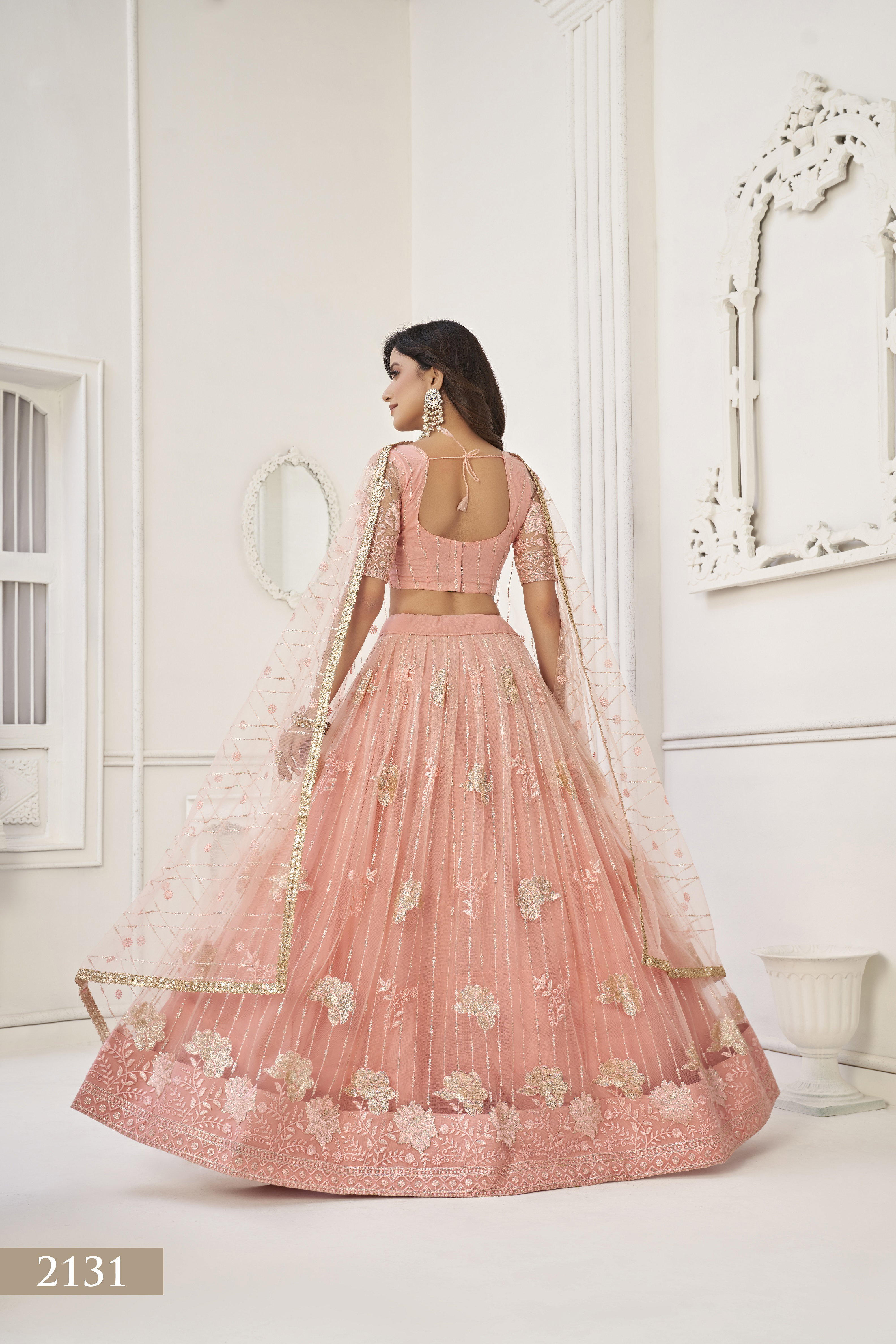 NF Kelaya Vol 6 Butterfly Net Thread Sequins And Embroidery Work Lehenga Choli