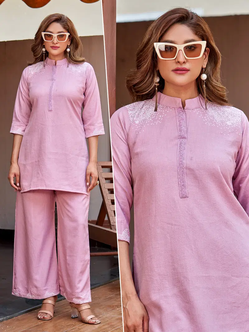 Naisha K 926 Viscose Fancy Co Ord Set Collection