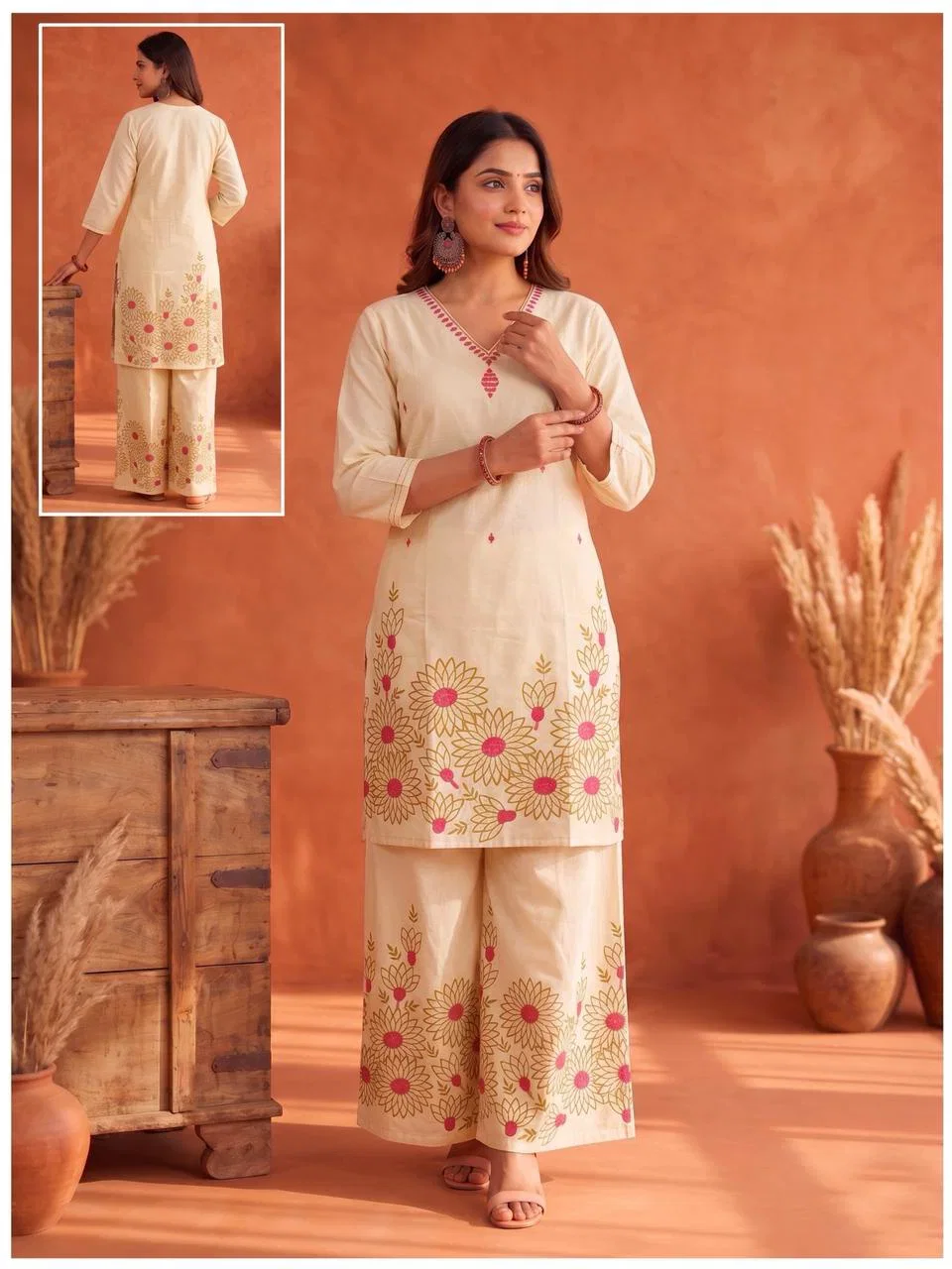 Naisha K 925 Rayon Printed Kurti With Bottom Collection