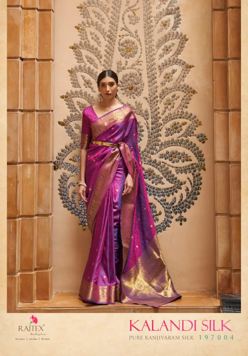 Rajtex Kalandi Silk Handloom Weaving Saree Collection