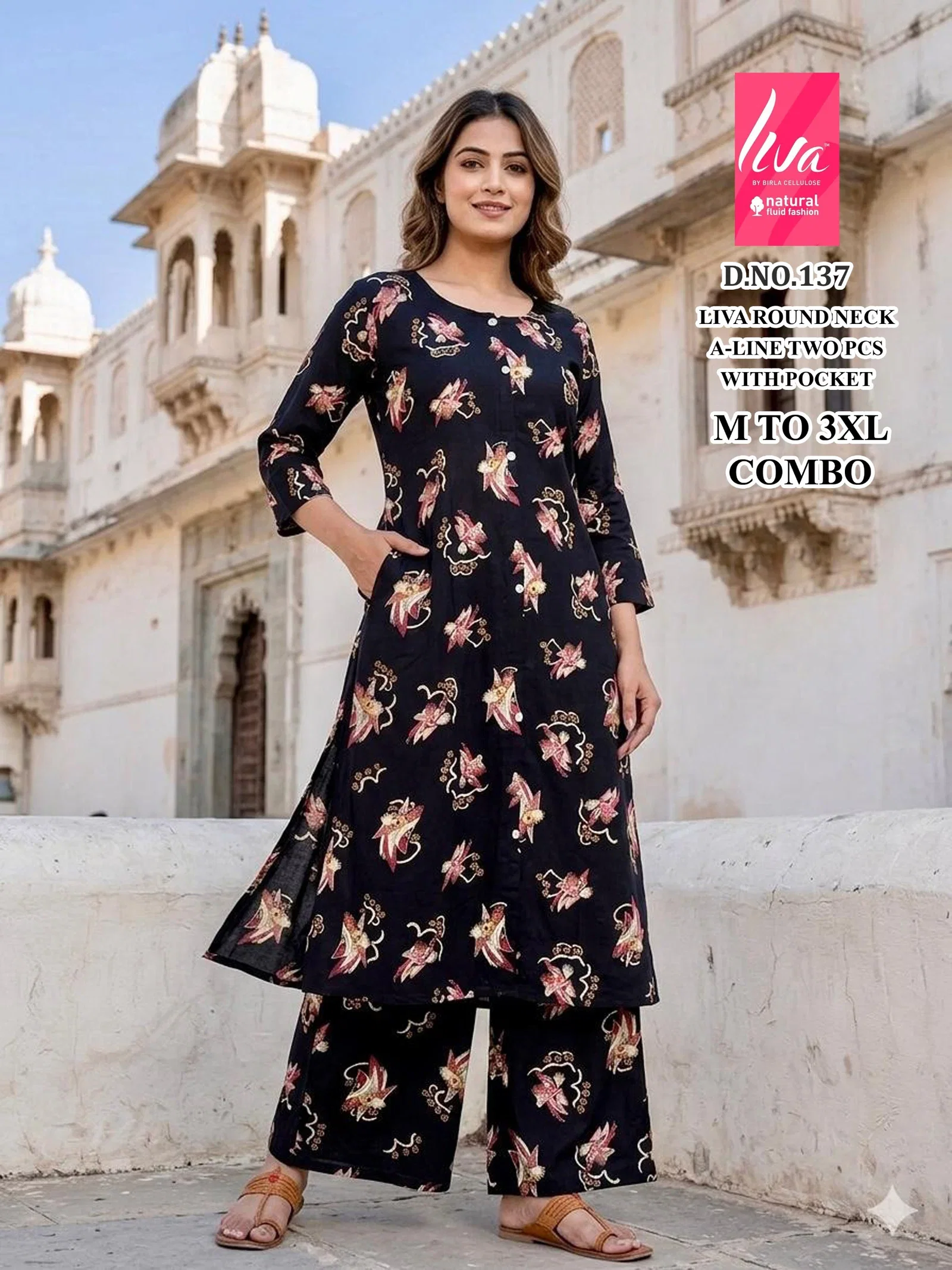 Liva Vol 10 A Rayon Printed Fancy Kurti With Bottom Collection