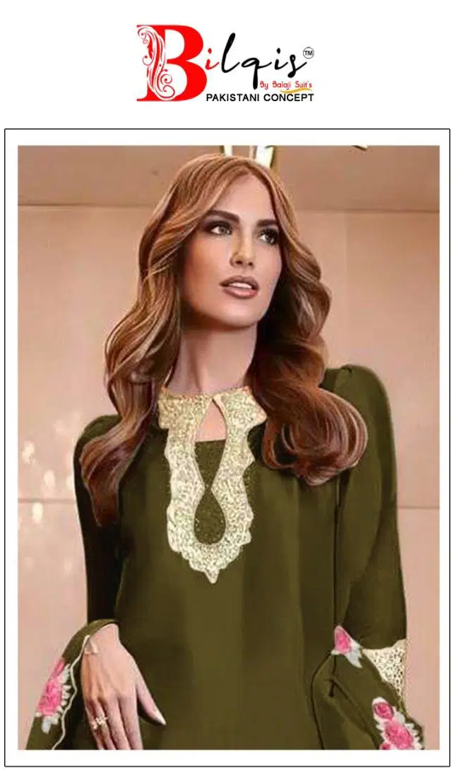 Bilqis B 284 A To D Jimmy Choo Embroidered Farsi Salwar Suit Collection