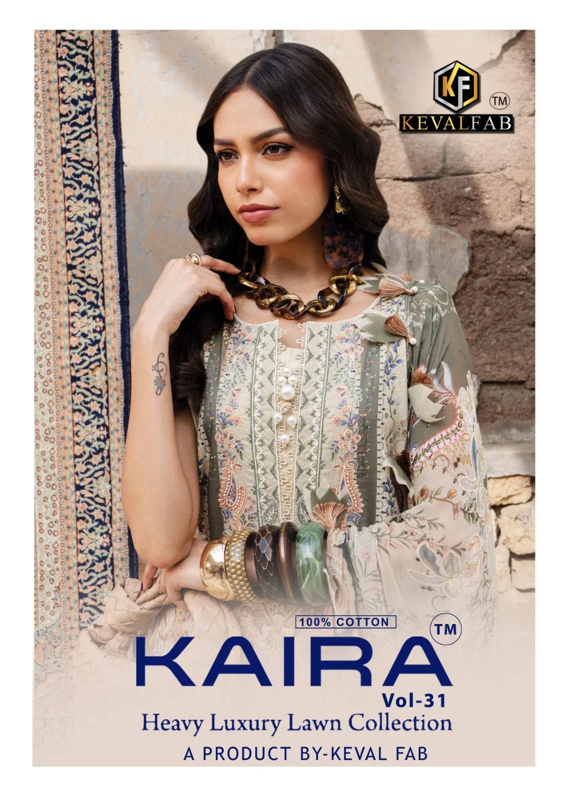 Keval Kaira Vol 31 Cotton Printed Karachi Dress Material Collection