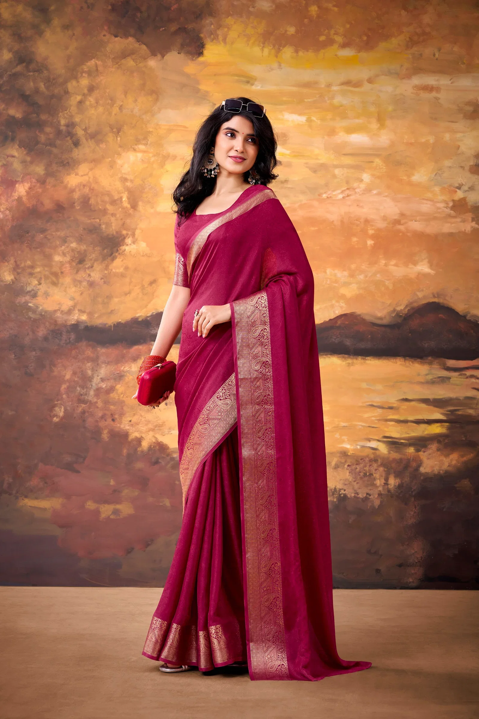 Taraa L 7908 Mass Mello Zari Weaving Saree Collection