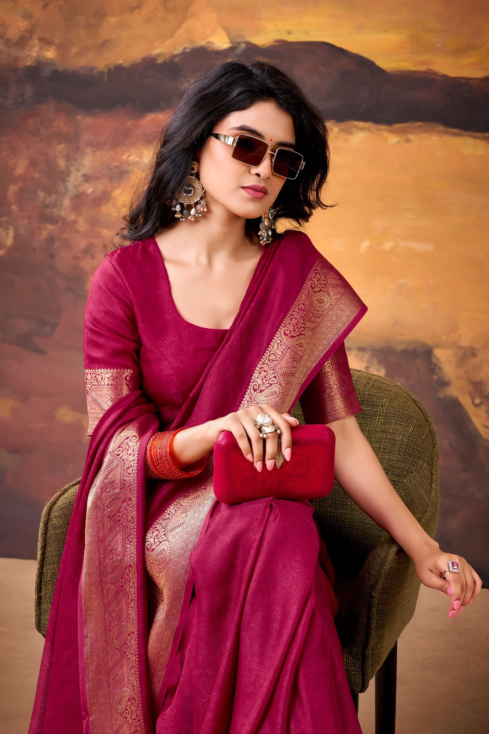 Taraa L 7908 Mass Mello Zari Weaving Saree Collection