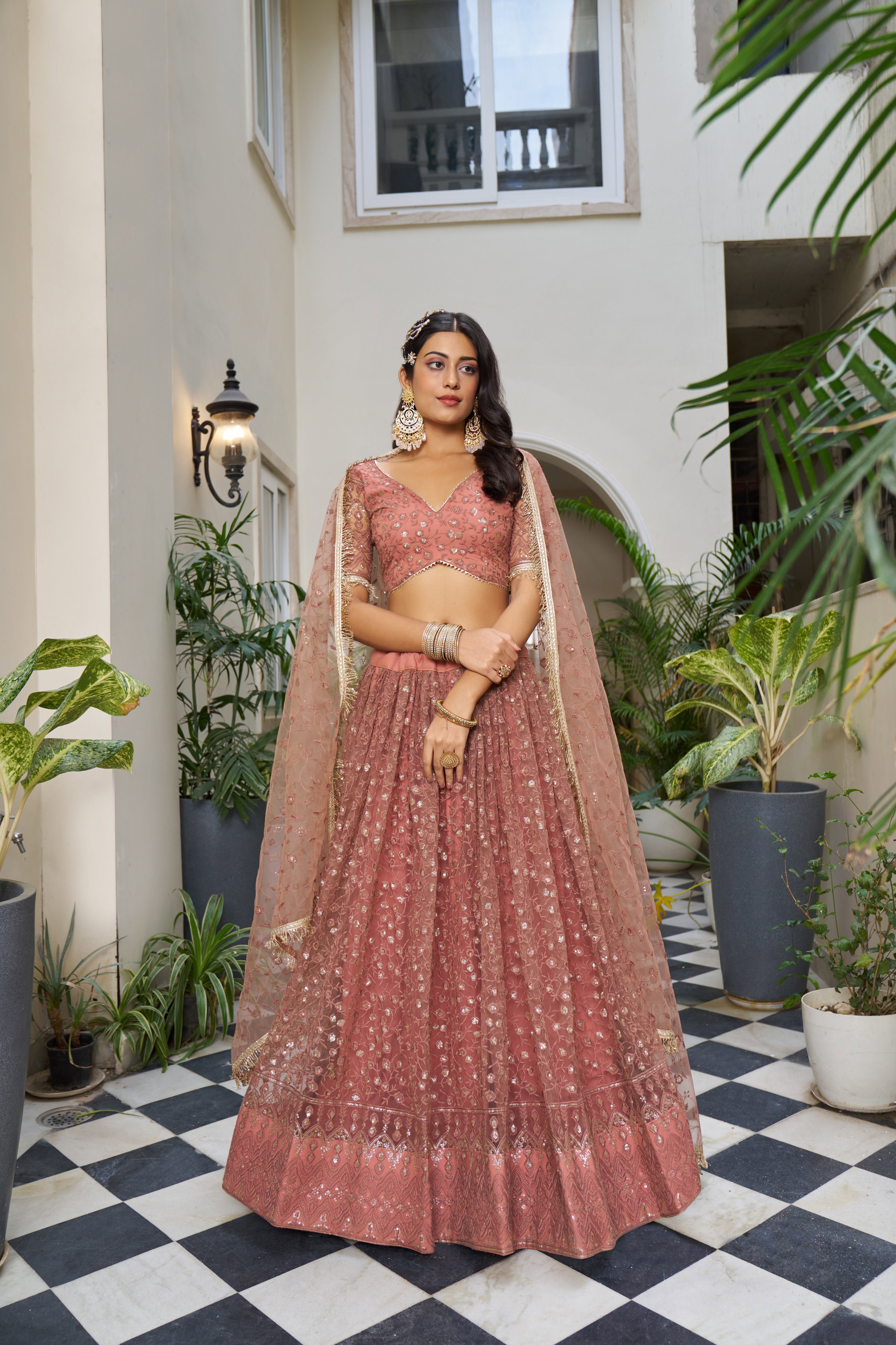 NF Kelaya Vol 8 Butterfly Net Thread Embroidery Sequins Work Lehenga Choli