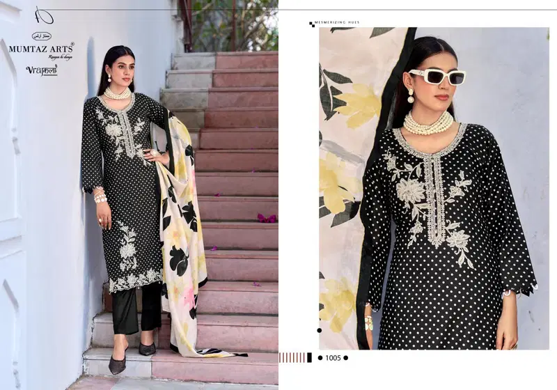 Mumtaz Arts Geet Chiffon Dupatta Viscose Jam Digital Printed Salwar Kameez Collection