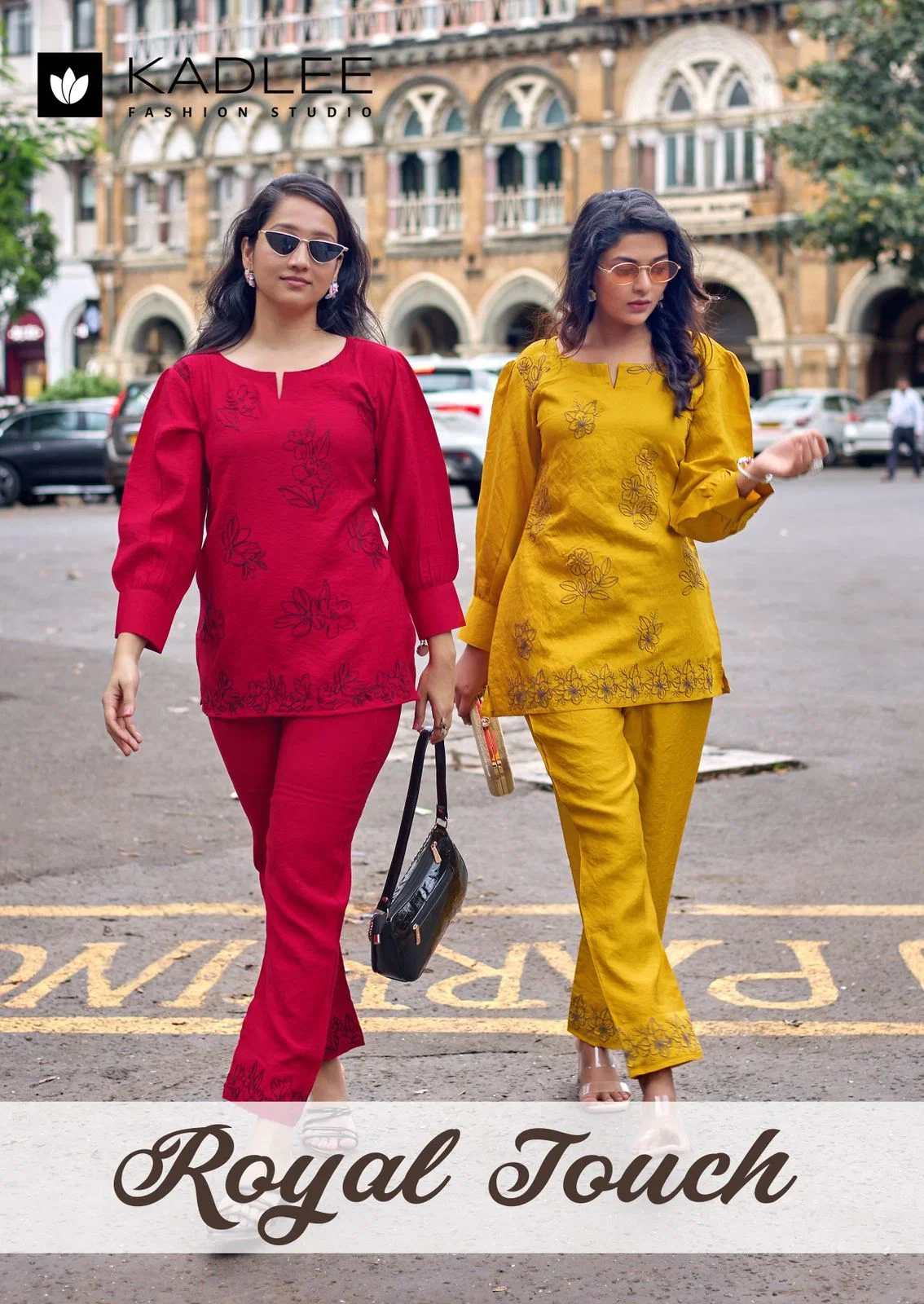 Kadlee Royal Touch Viscose Weaving Co Ord Set Collection