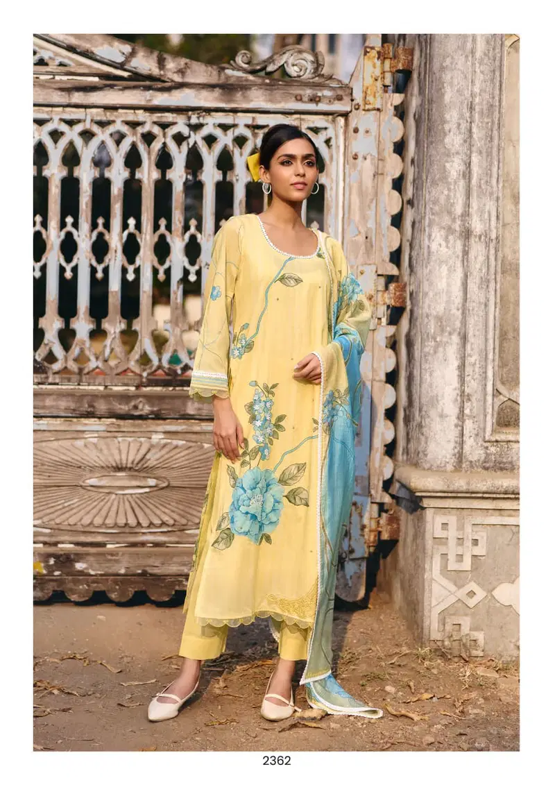 Kimora Jhilmil Vol 79 Lawn Cotton Embroidered Salwar Kameez