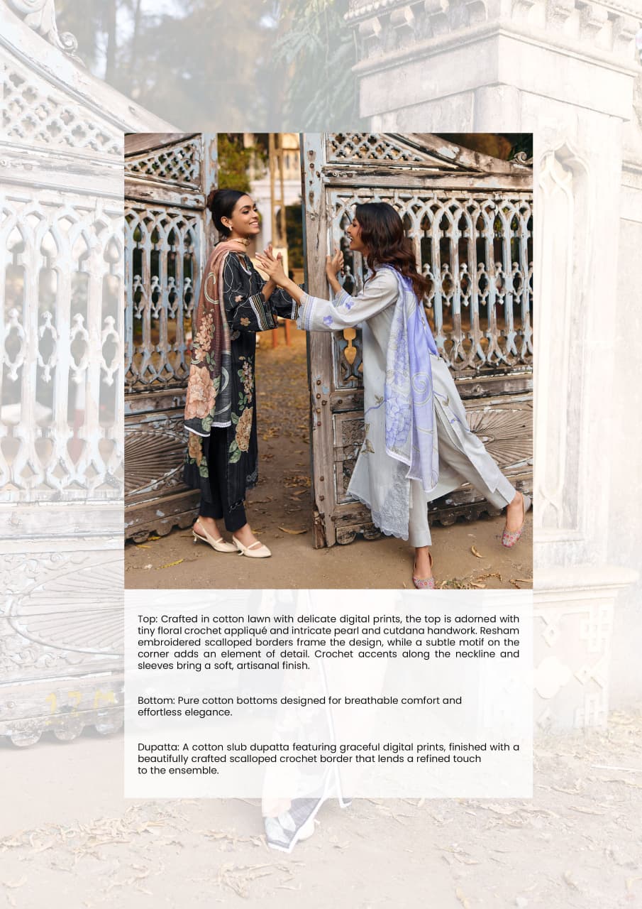 Kimora Jhilmil Vol 79 Lawn Cotton Embroidered Salwar Kameez