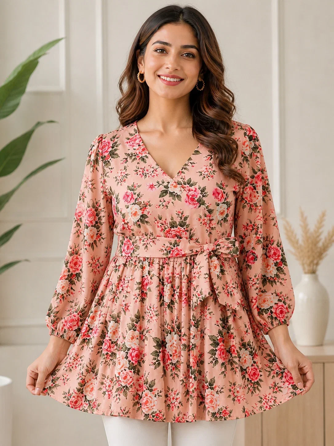 9Star Fashion Look Hit Rayon Digital Printed Fancy Top Collection