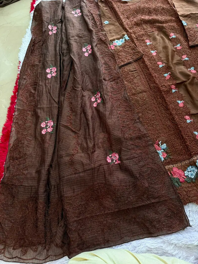 Mehboob Tex Elaf Premuim Vol 1 Cambric Cotton Embroidered Salwar Kameez