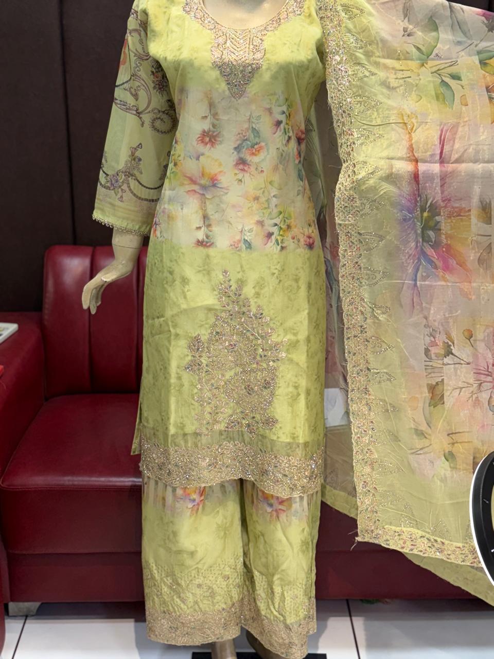 Sw 1960 Rasmalai With Beads Work Salwar Kameez Collection
