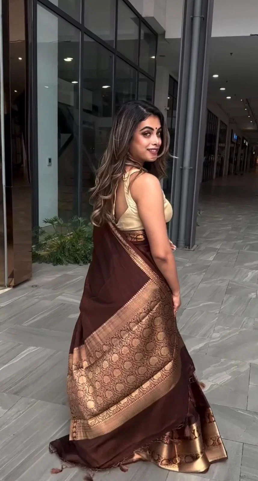 Soft Silk 6051 Lichi Silk Jacquard Worked Saree Collection