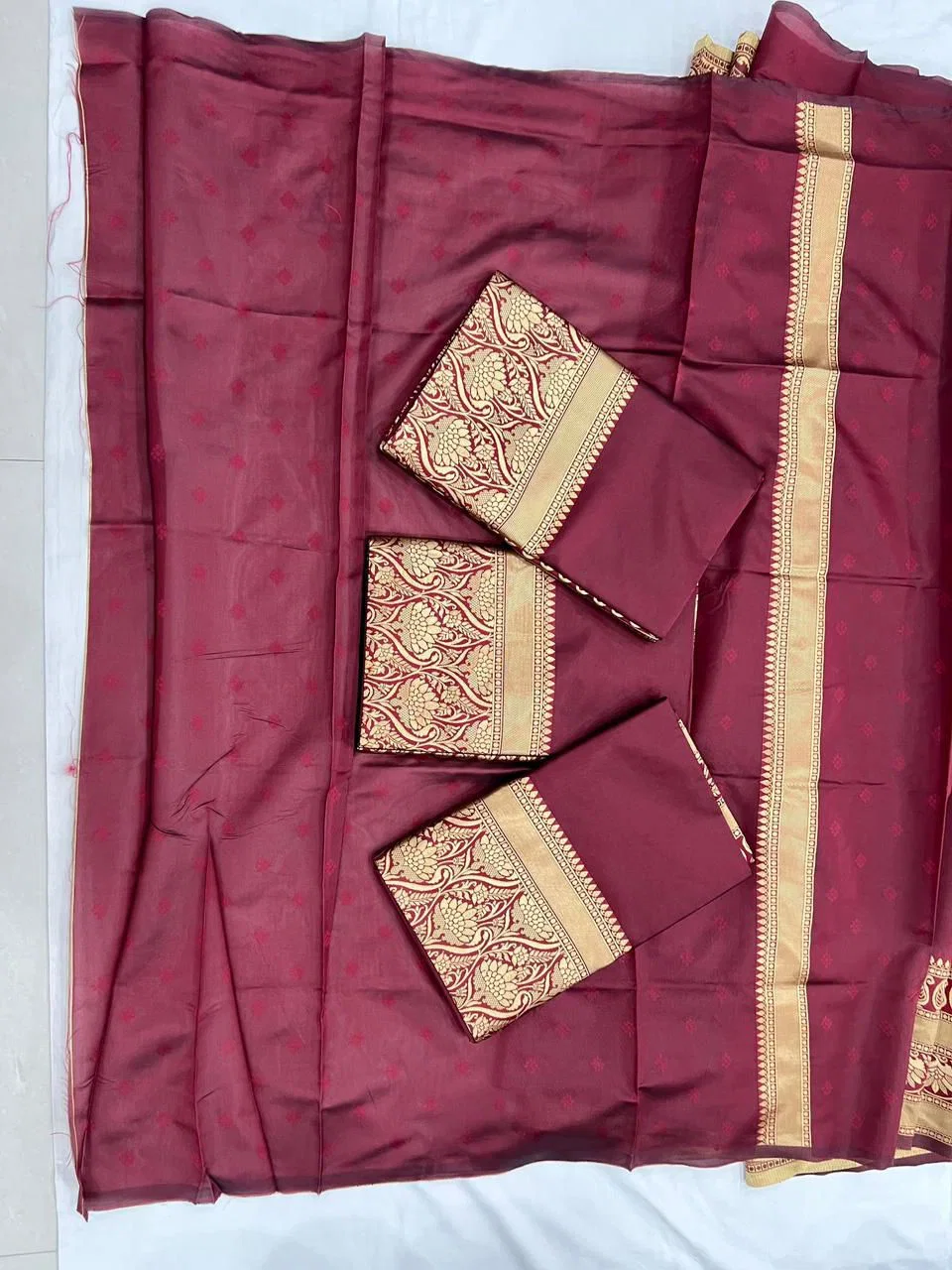 Soft Silk 6051 Lichi Silk Jacquard Worked Saree Collection
