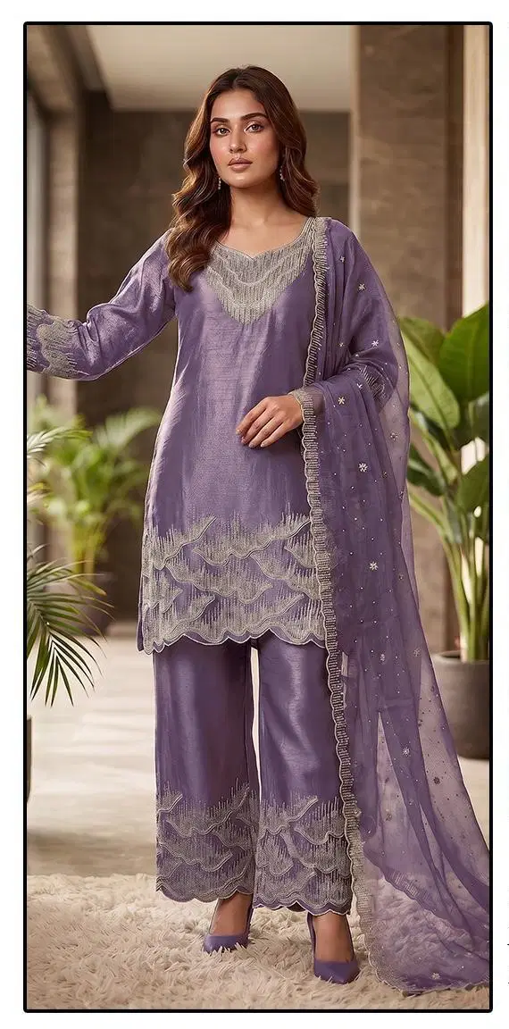 Hoor Tex 669 A To D Royal Rim Zim Embroidery Salwar Kameez