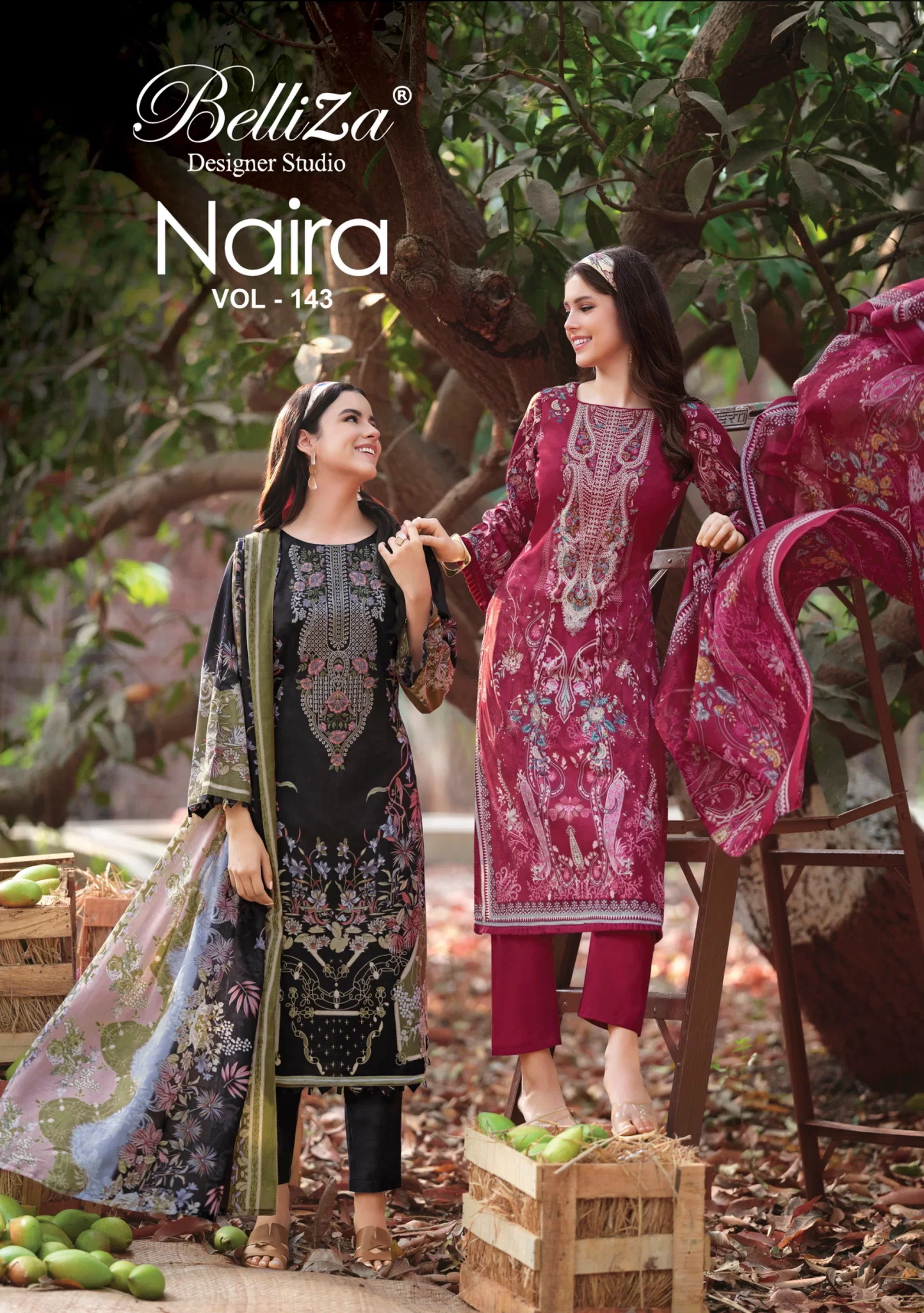 Belliza Naira Vol 143 Cotton Printed Dress Material