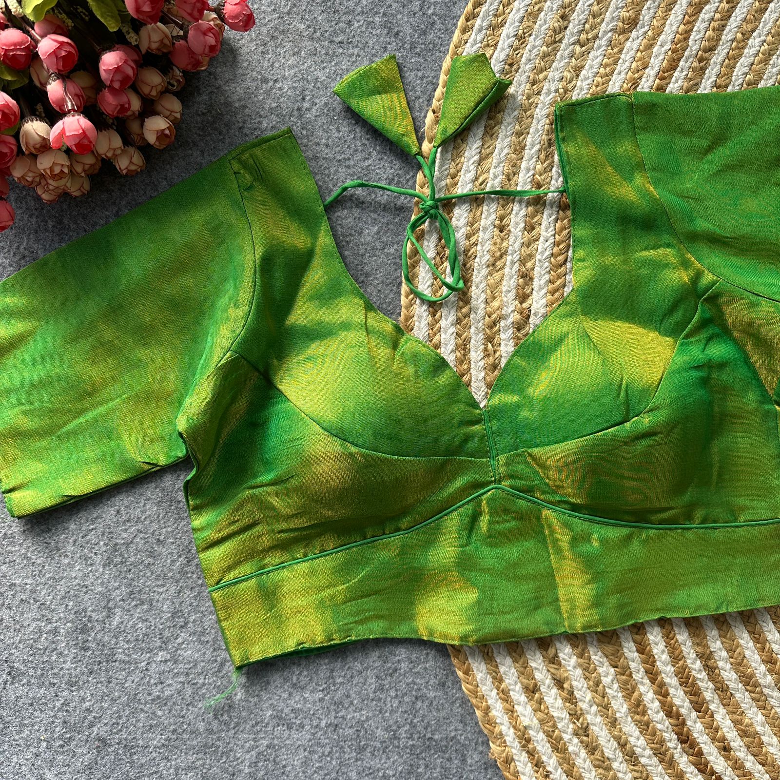 Ruh Metallic Blouses 2 South Original Silk Blouse