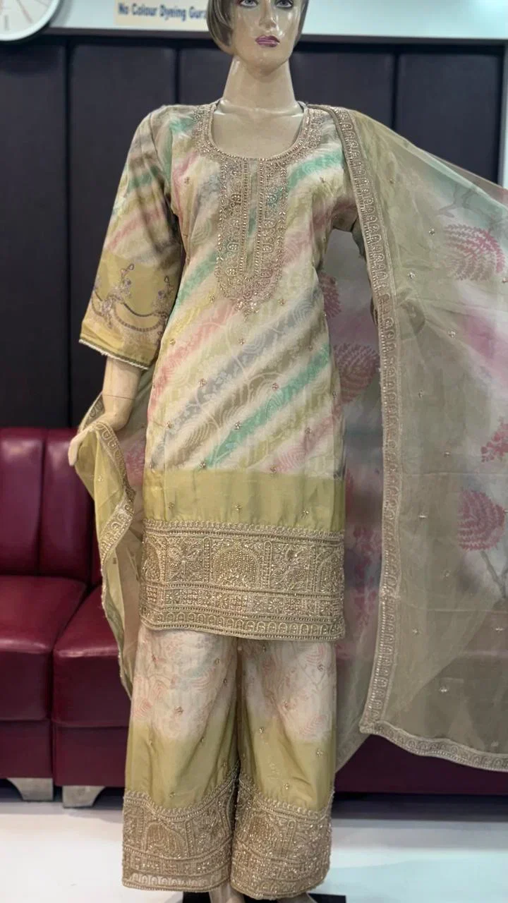 Sw 1957 Rasmalai Beads Worked Salwar Kameez Collection