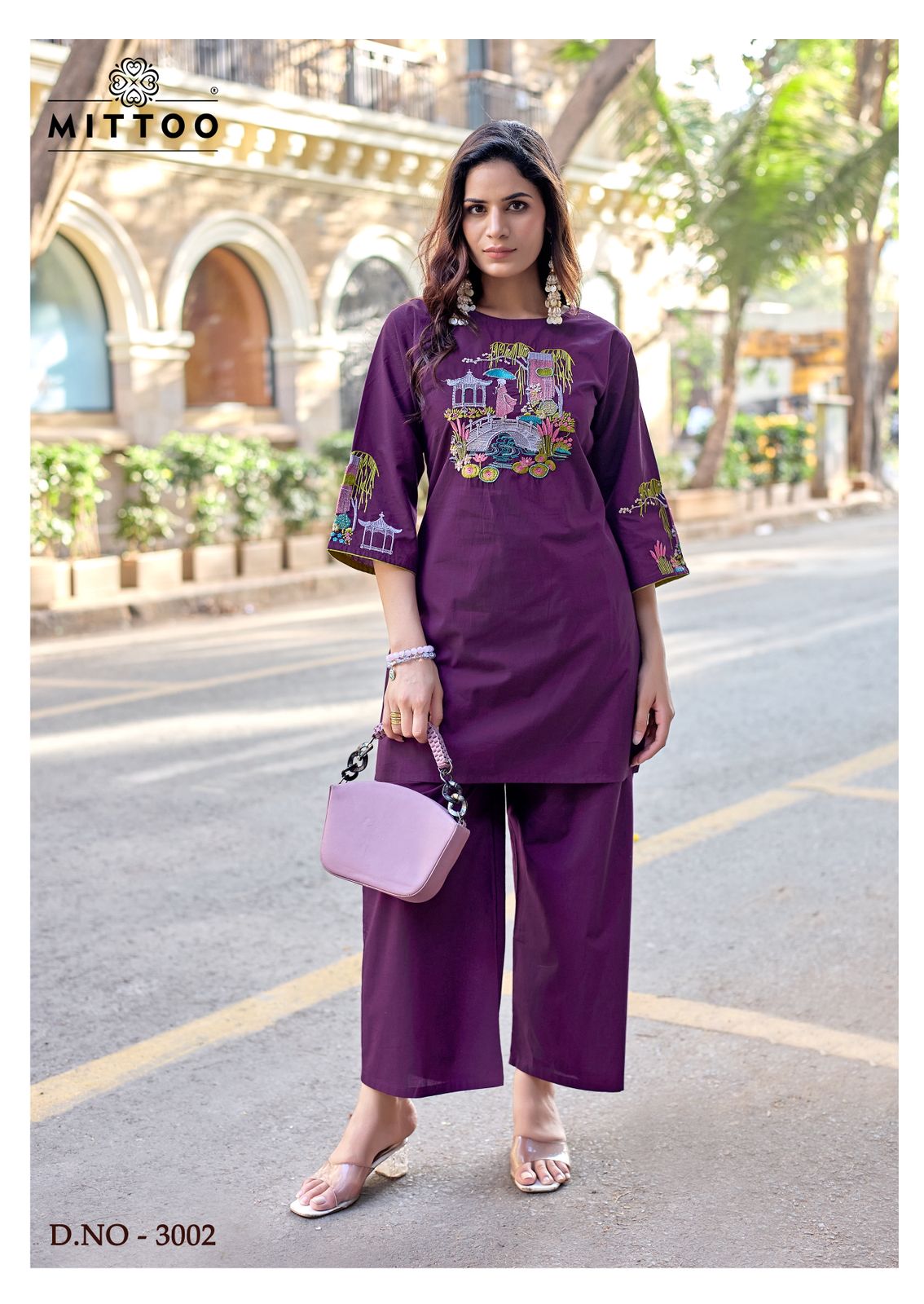 Mittoo Rang Vatika Dhabu Cotton Co Ord Set Collection