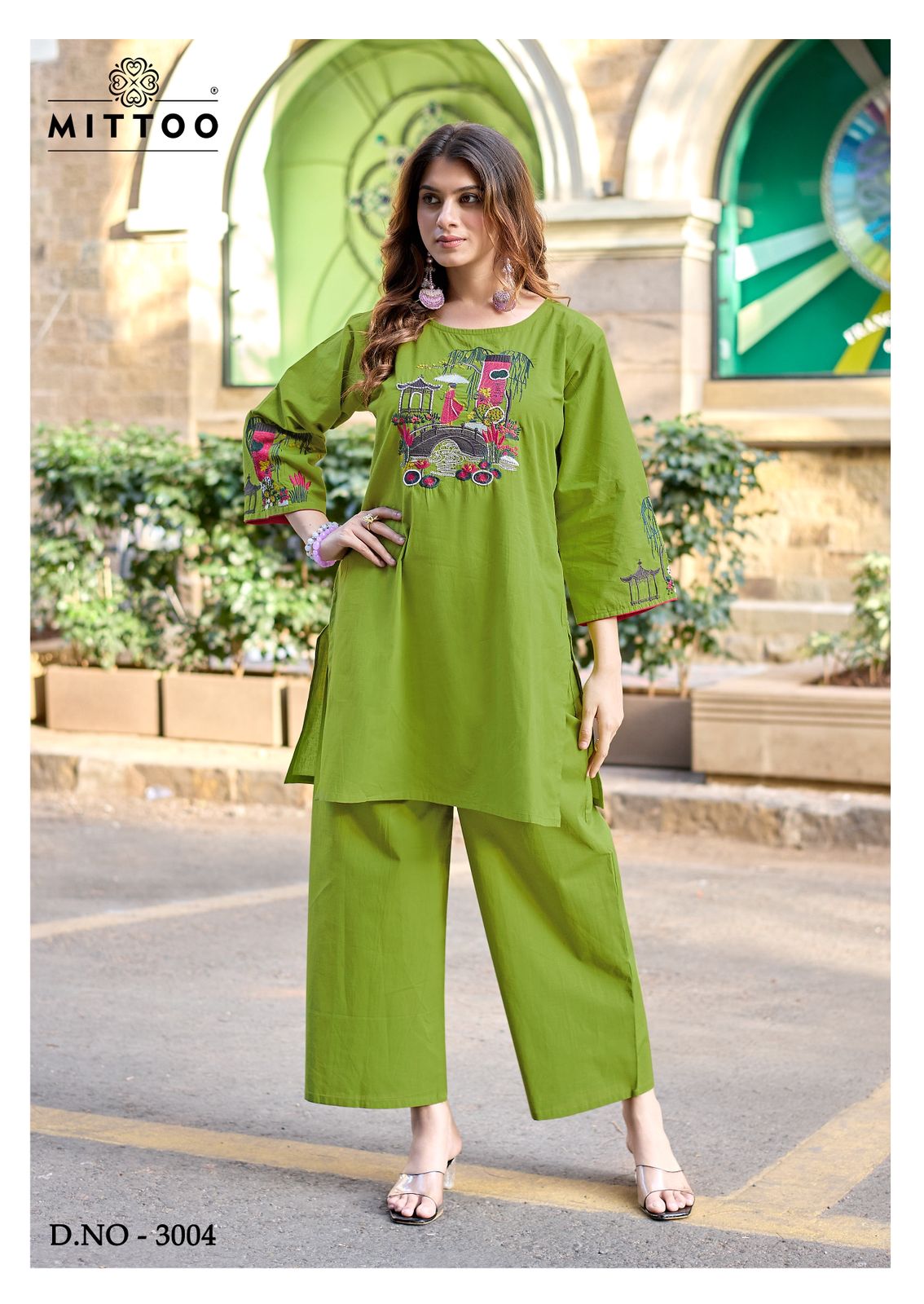 Mittoo Rang Vatika Dhabu Cotton Co Ord Set Collection