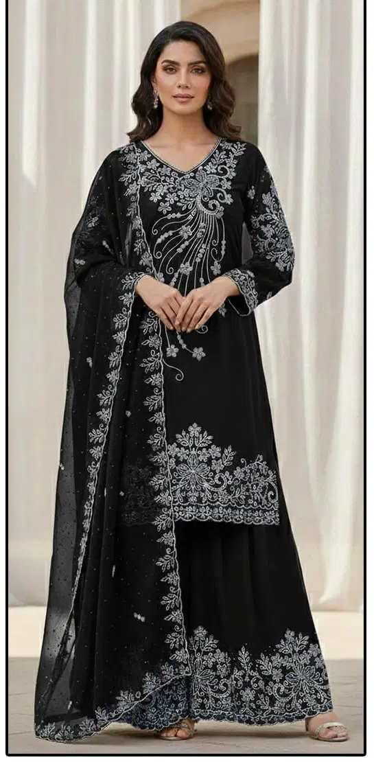 Hoor Tex 527 A To D Blooming Georgette Salwar Kameez