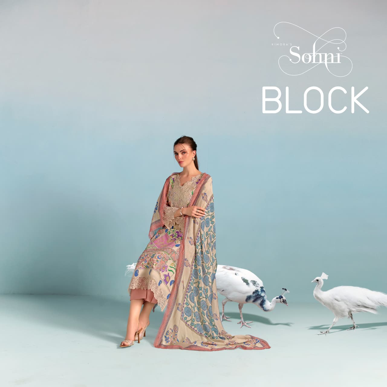 Kimora Sohni Block Vol 69 Cotton Digital Printed Salwar Kameez