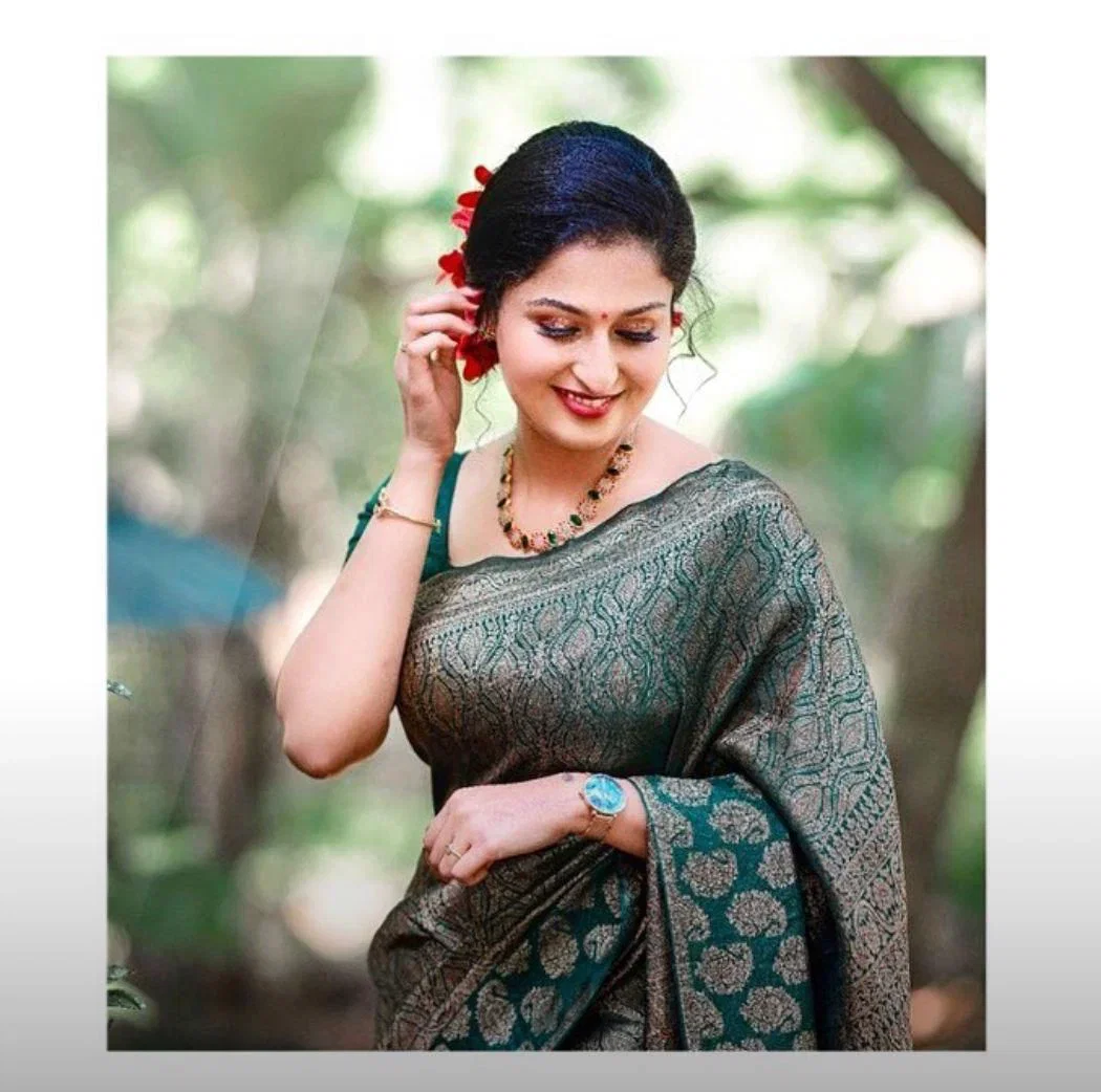 Soft Silk 4063 Lichi Silk Jacquard Work Saree Collection
