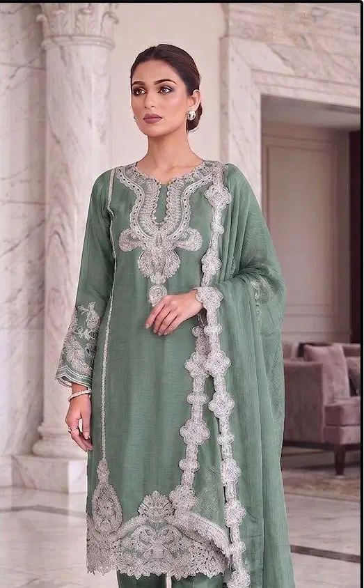 Hoor Tex 812 A To D Chiffon Embroidered Salwar Kameez Collection