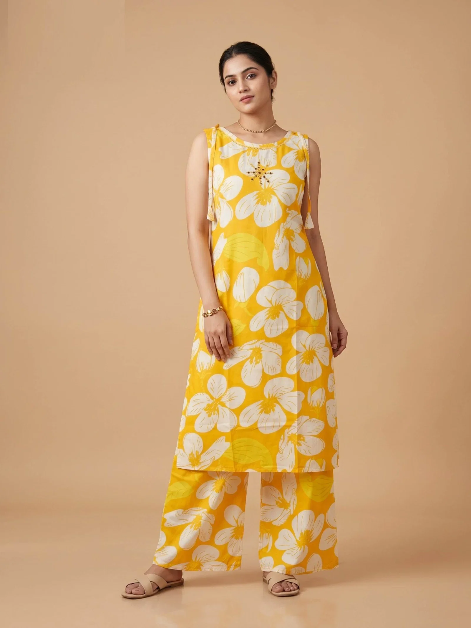 Naisha K 956 Rayon Printed Kurti With Bottom Collection