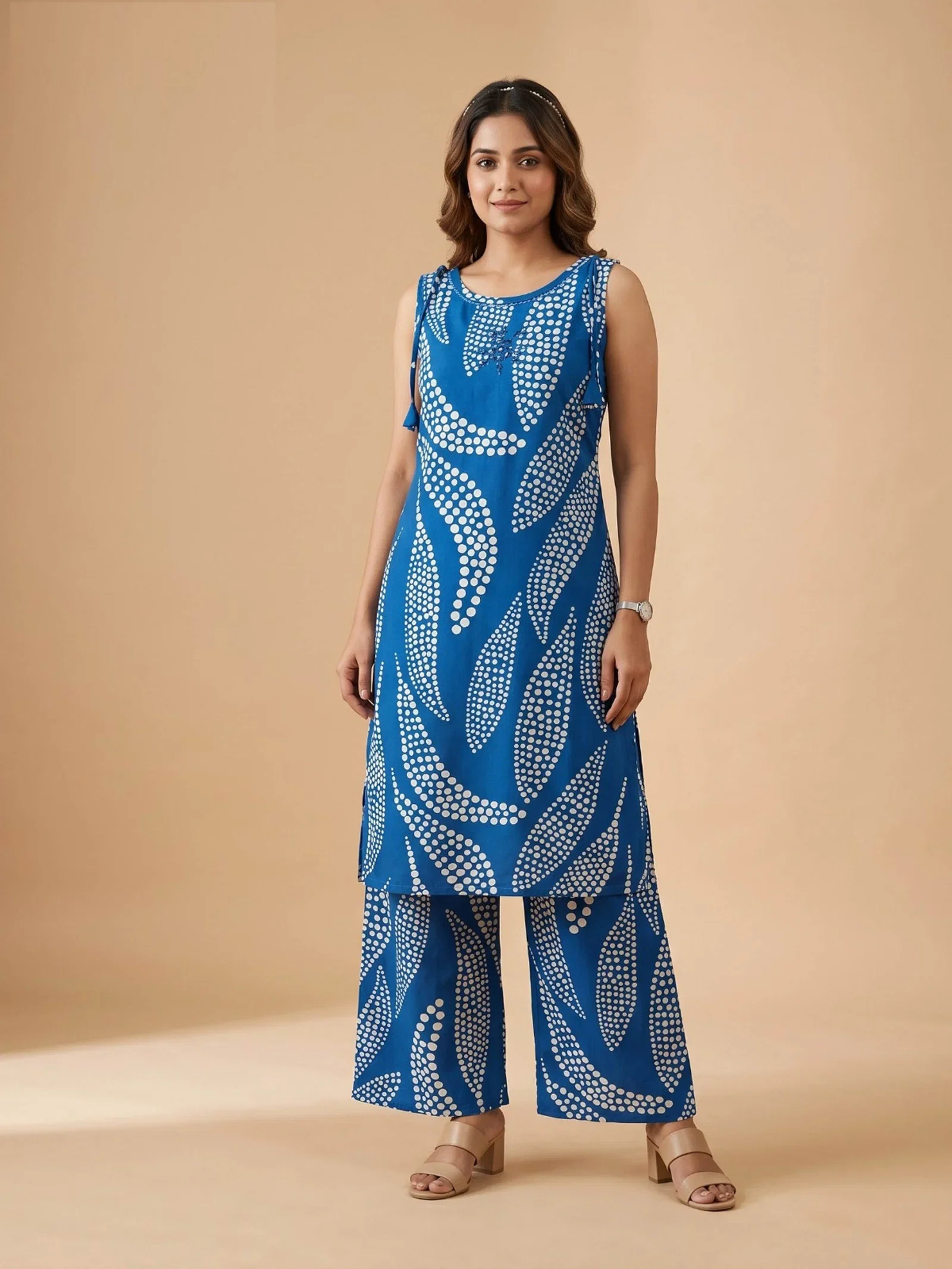 Naisha K 956 Rayon Printed Kurti With Bottom Collection